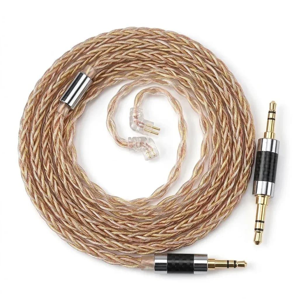 KZ 8가닥 0.78핀 헤드폰 케이블