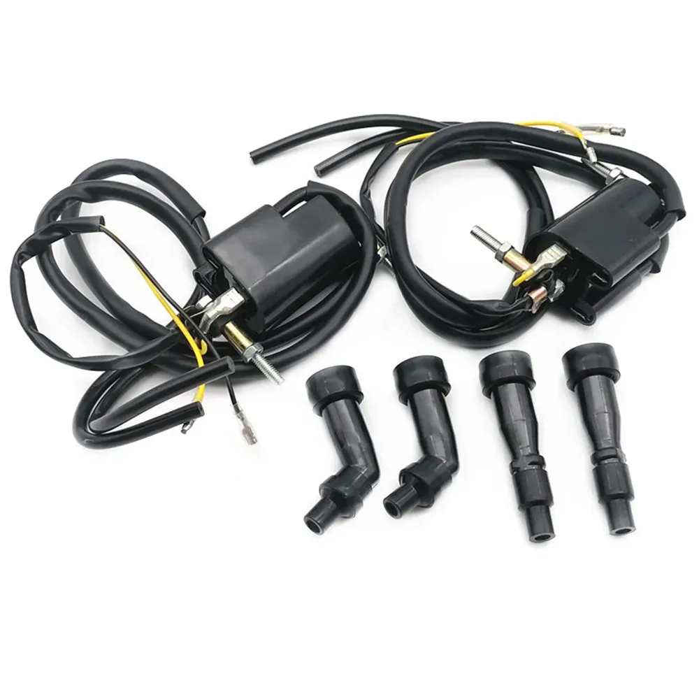 KZ 12V 오토바이 레이싱 점화 코일 2개 세트