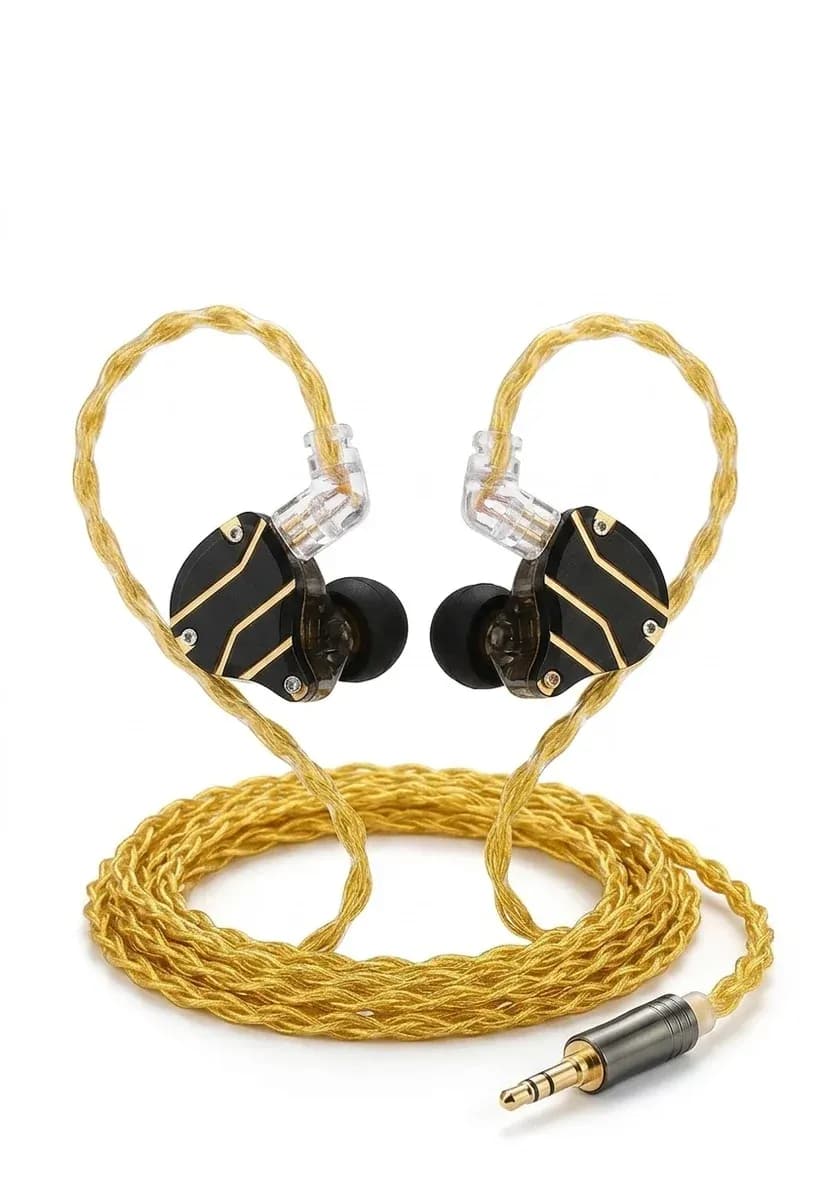 KZ QKZ T1 은도금 업그레이드 이어폰 케이블 3.5mm