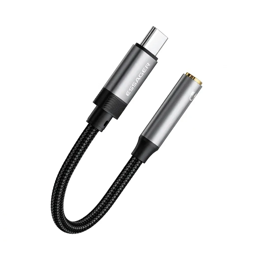 Essager USB-C to 3.5mm 오디오 어댑터 케이블