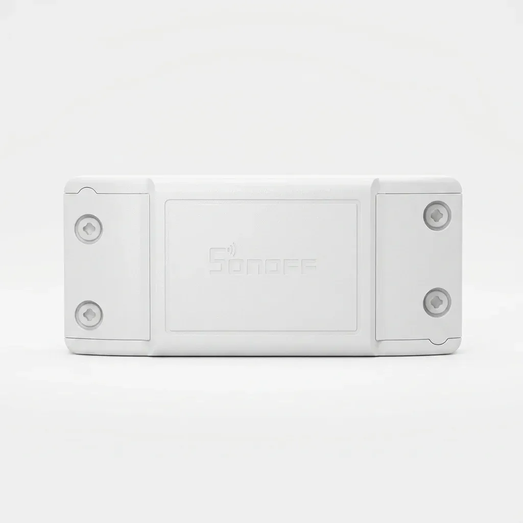 화이트 SONOFF 스마트 스위치 모듈 정면