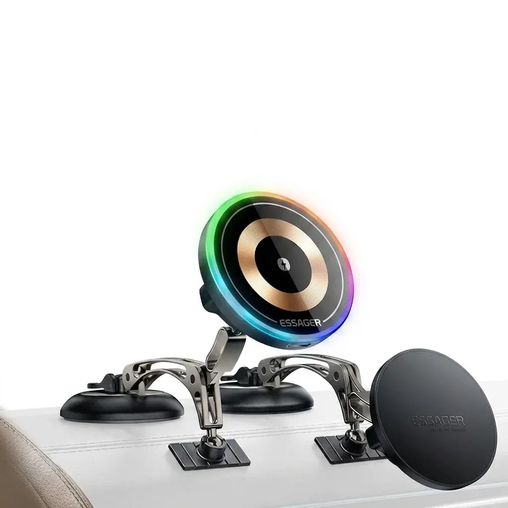에사저 15W 마그네틱 무선 충전 차량 거치대