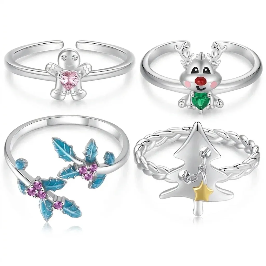 바모어 925 실버 크리스마스 오픈링