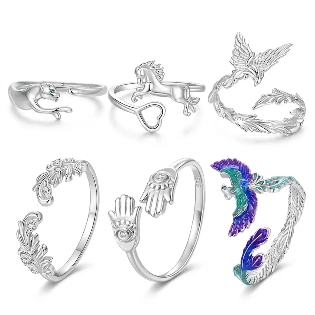 바모어 파티마 허그 925 실버 오픈링