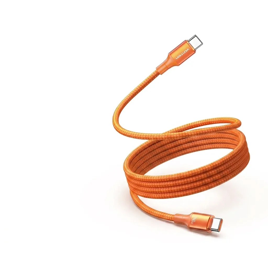오렌지 벤션 USB-C 자석 충전 케이블