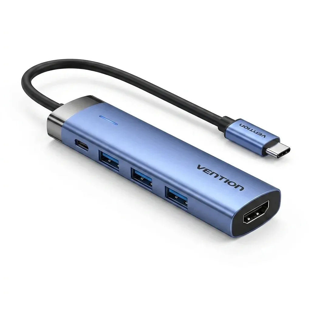 벤션 5-in-1 USB-C HDMI 4K 허브 PD100W
