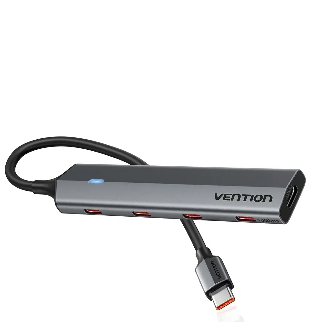 벤션 USB-C 4포트 알루미늄 허브