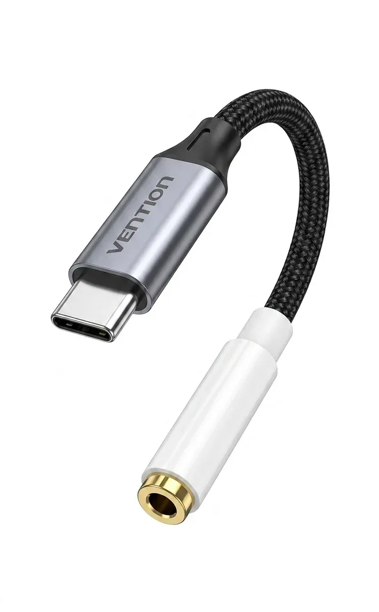 벤션 USB-C to 3.5mm DAC 오디오 어댑터