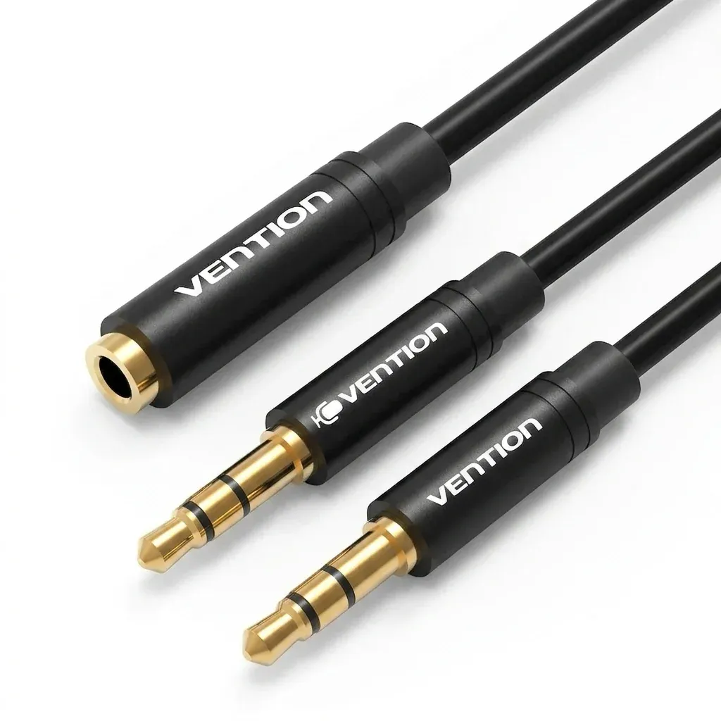 벤션 3.5mm 오디오 Y 분배기 어댑터