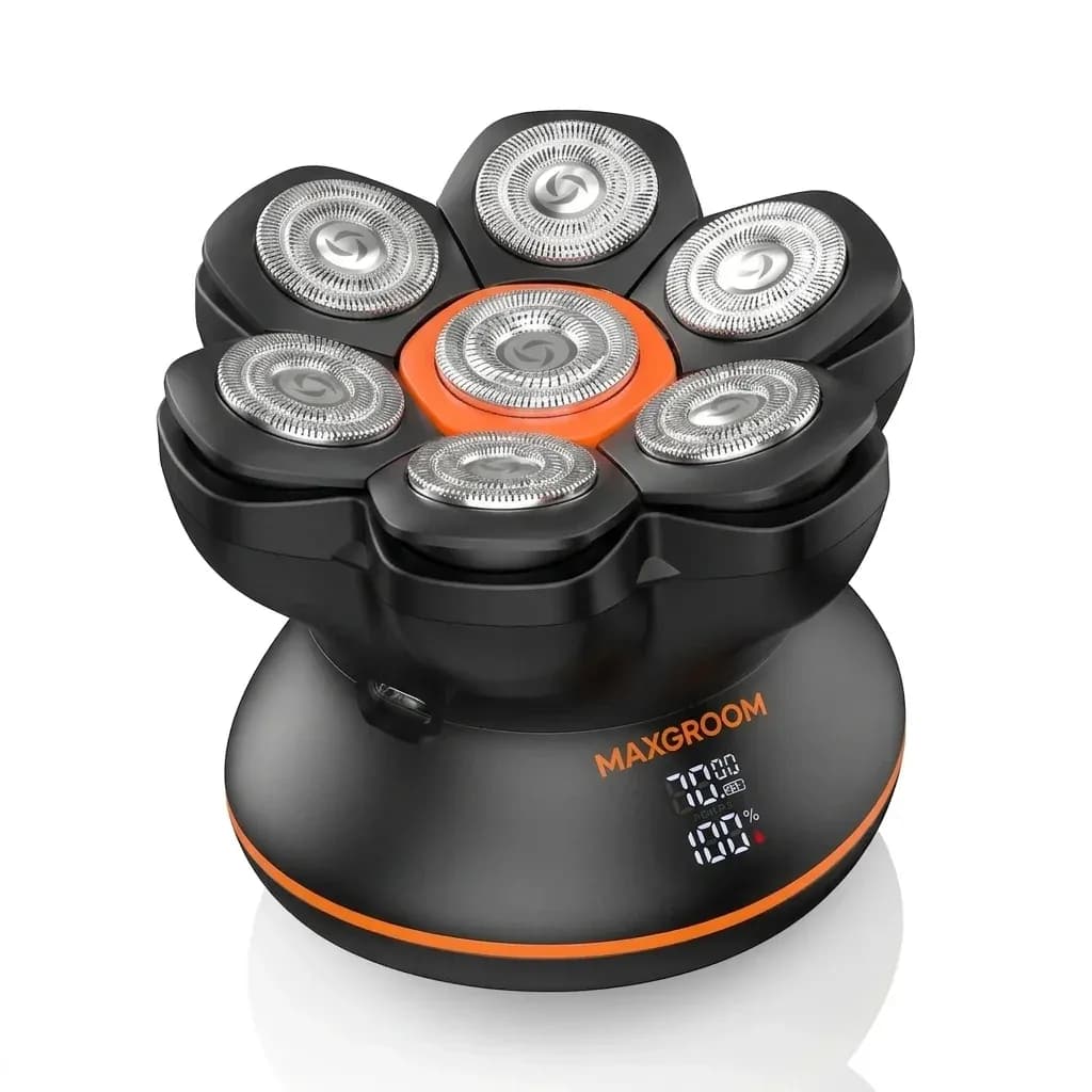 MAXGROOM 7D 방수 두피 전기면도기
