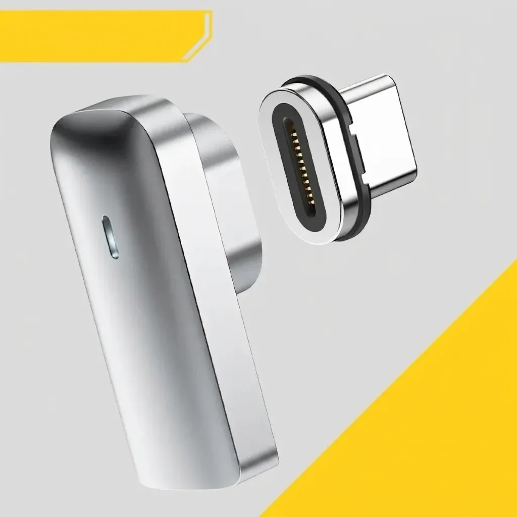 에사저 PD 100W 마그네틱 USB-C OTG 고속 충전·영상 출력 어댑터