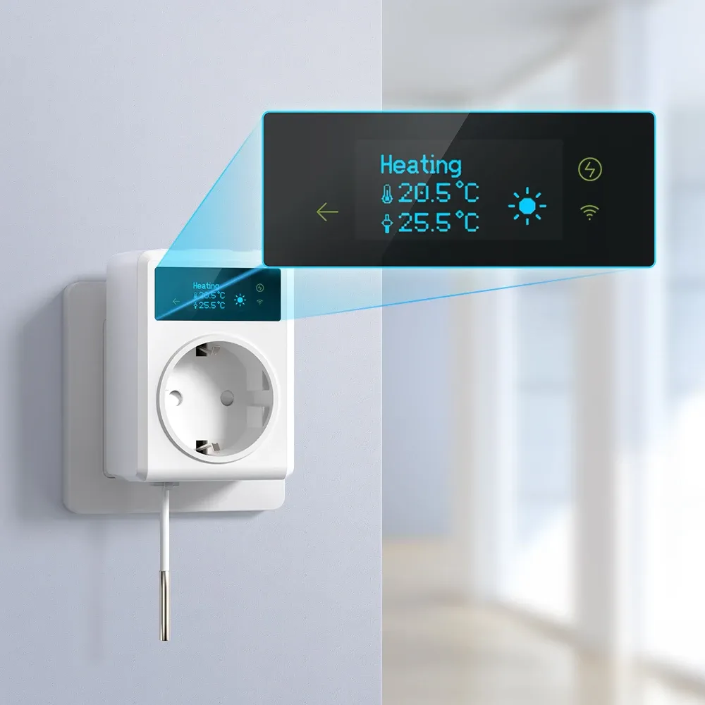 투야 WiFi 16A 온도제어 소켓 플러그형 스마트 온도조절기