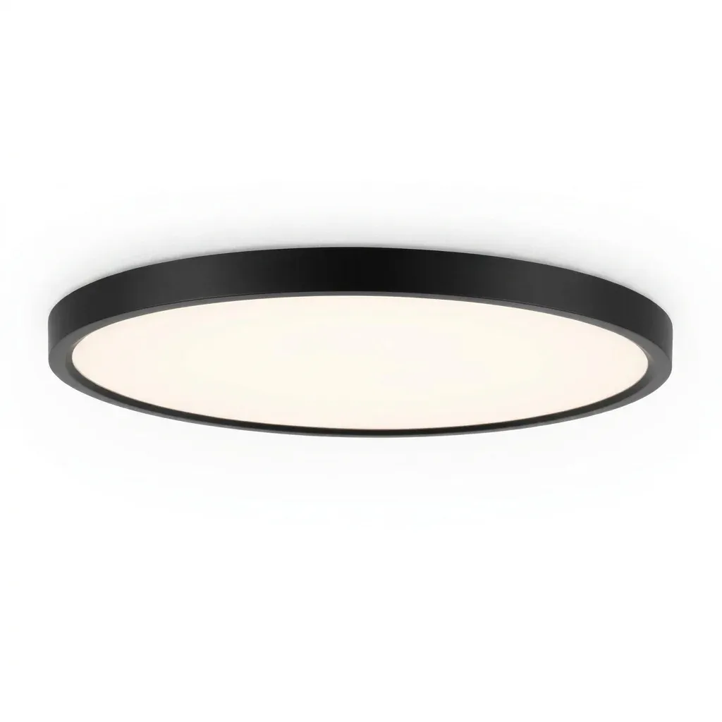 초슬림 블랙 원형 스마트 천장등