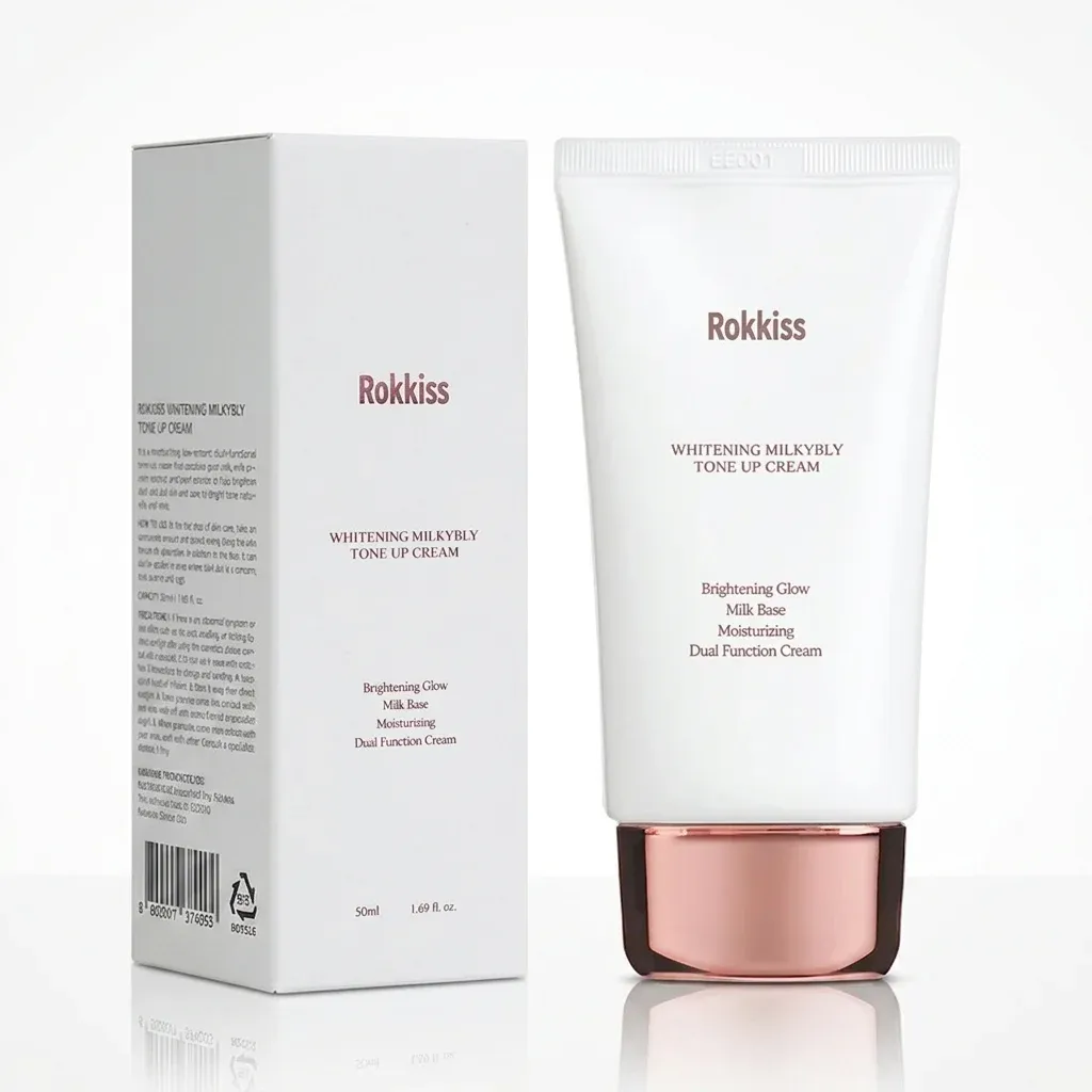 록키스 밀키 톤업 크림 튜브와 박스