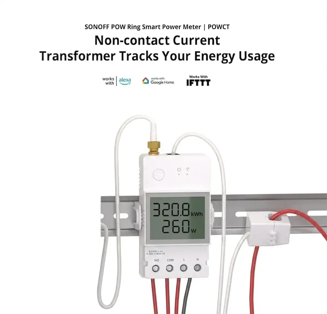 SONOFF POWCT 스마트 전력 모니터 정면