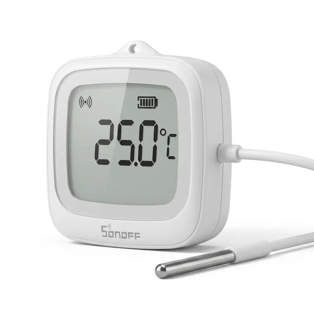 SONOFF LCD 프로브 스마트 온도계 정면