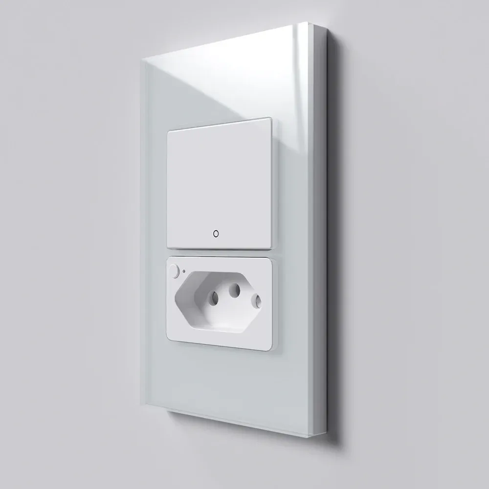 아바토 투야 와이파이 유리 터치 벽스위치·콘센트 4X2