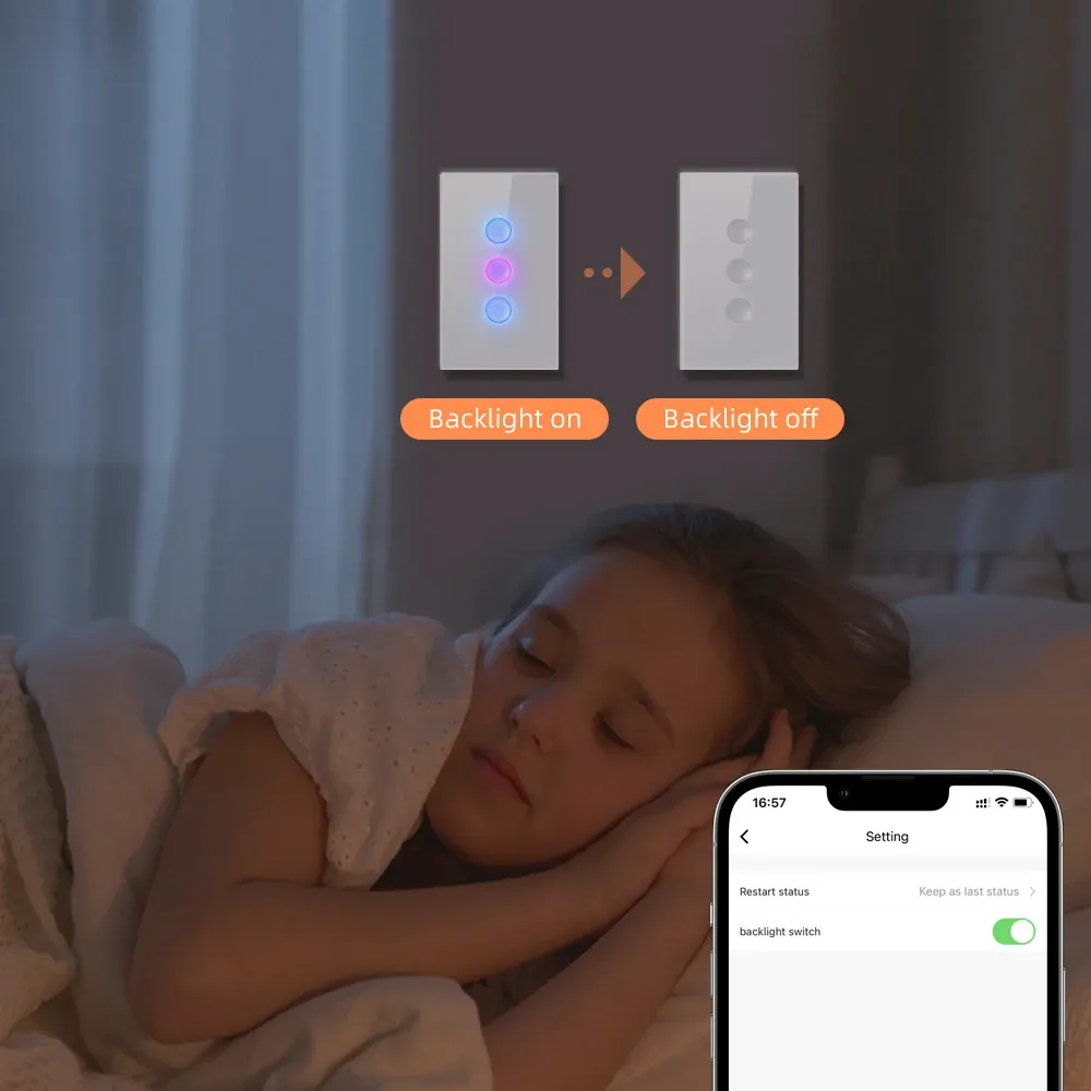 AVATTO 지그비 터치형 스마트 조명 스위치 1·2·3·4구