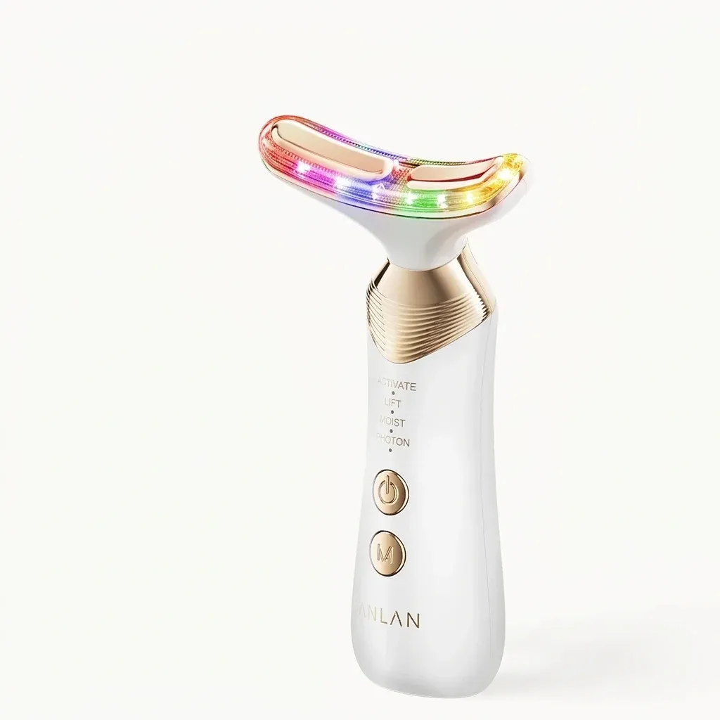 מכשיר עיסוי צוואר ופנים ANLAN זהב