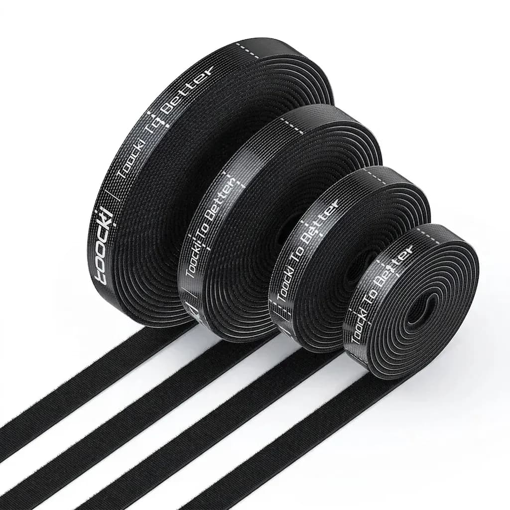 투키 나일론 케이블 정리 롤 4개