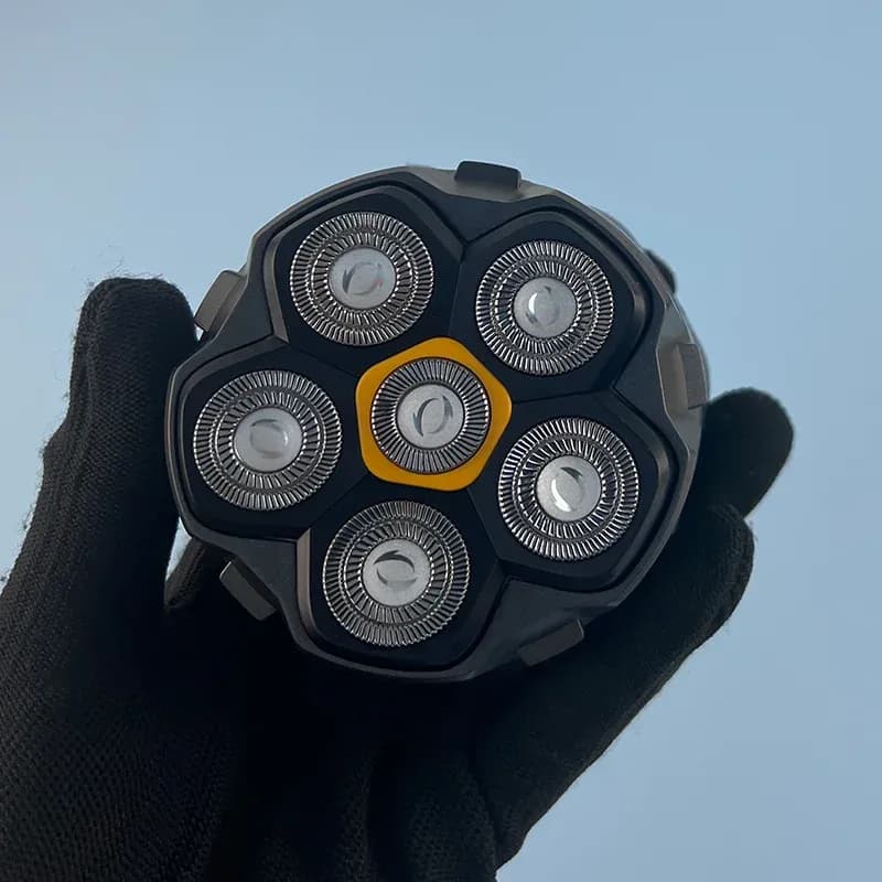 6헤드 회전식 충전 면도 트리머