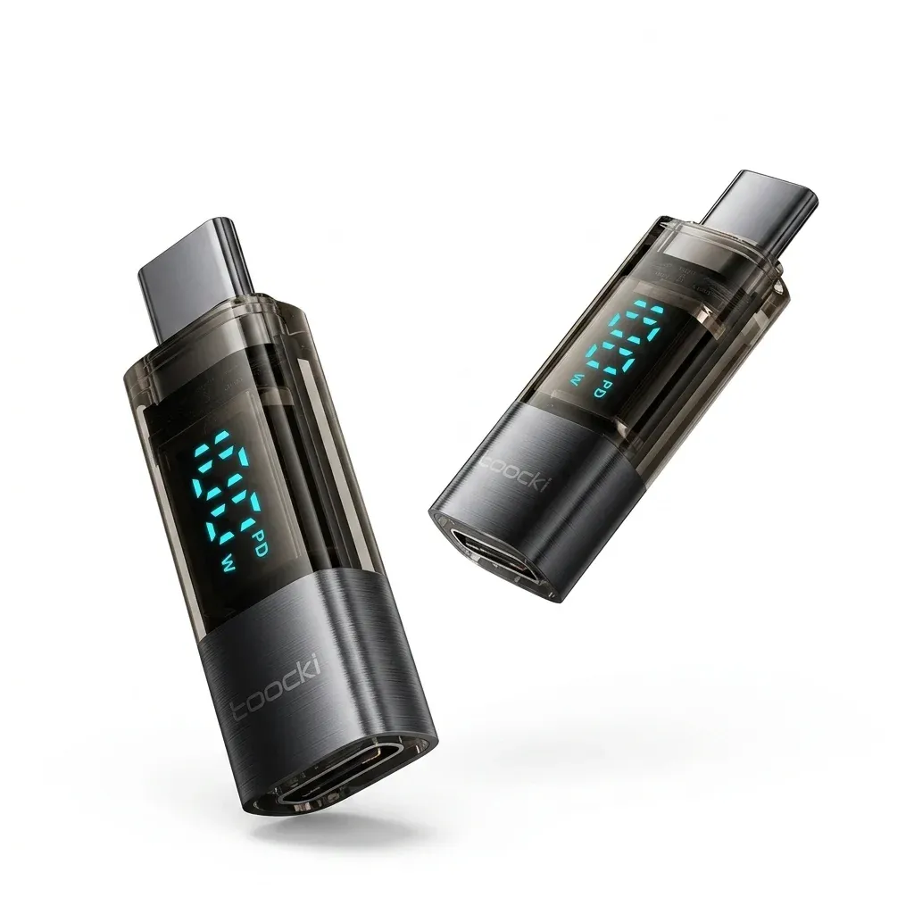 투키 100W 디지털 USB-C OTG 어댑터