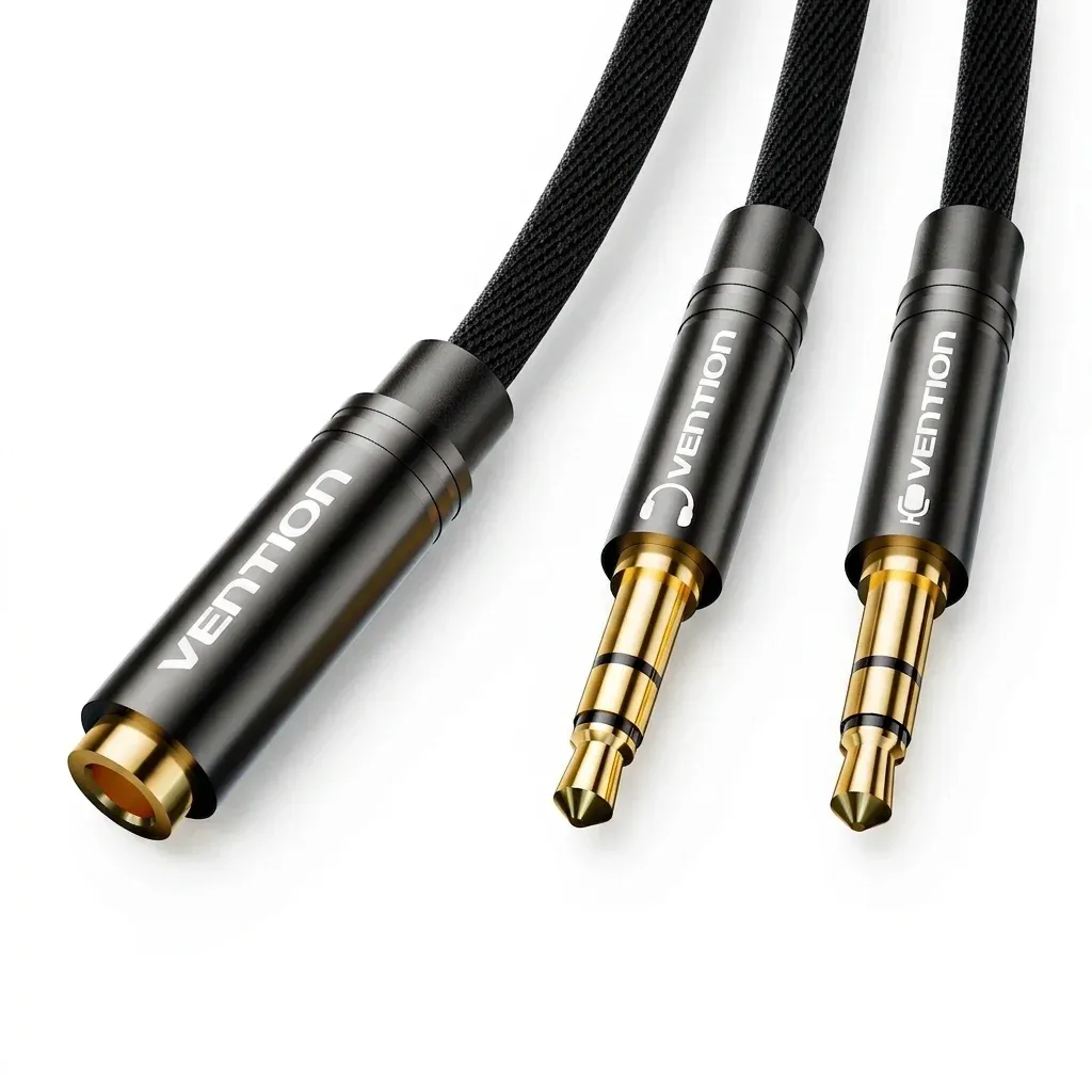 벤션 3.5mm Y 오디오 분배 어댑터