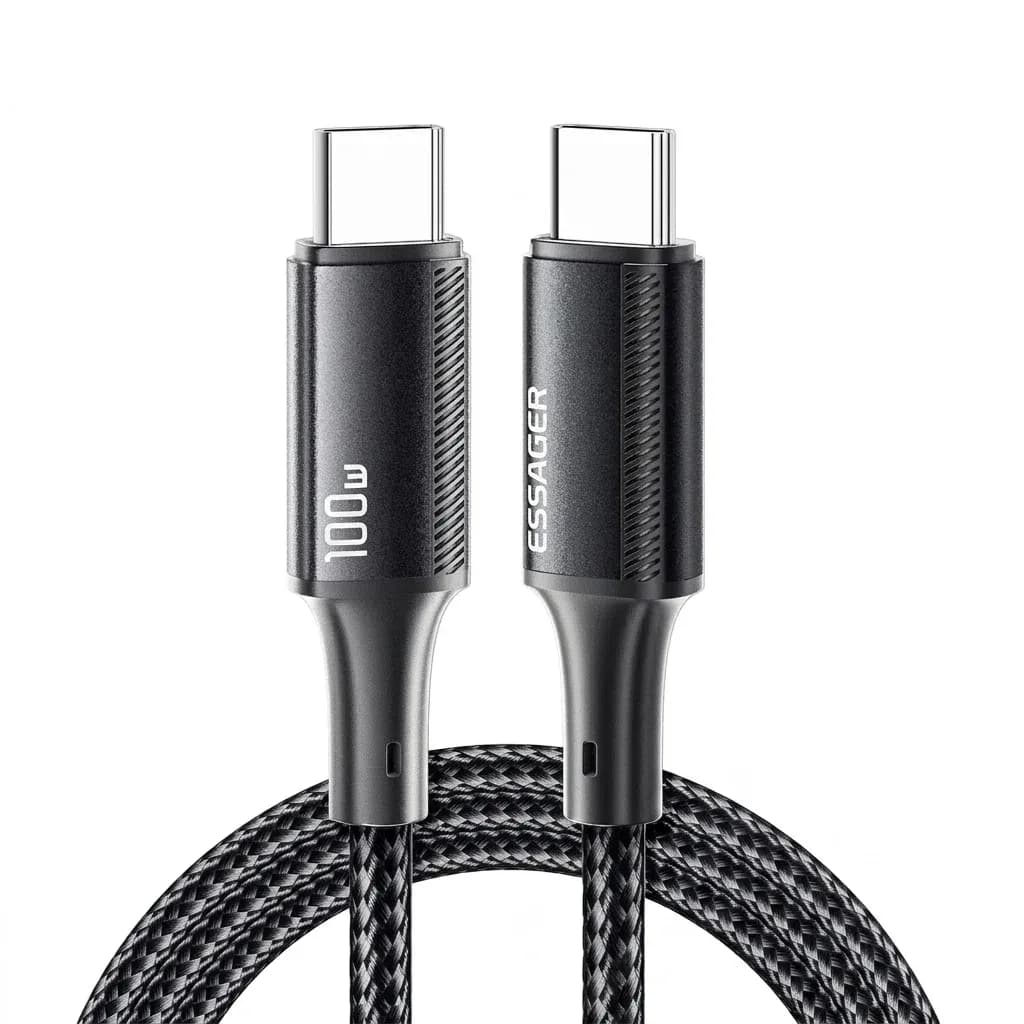 כבל טעינה מהיר ESSAGER USB-C 100W