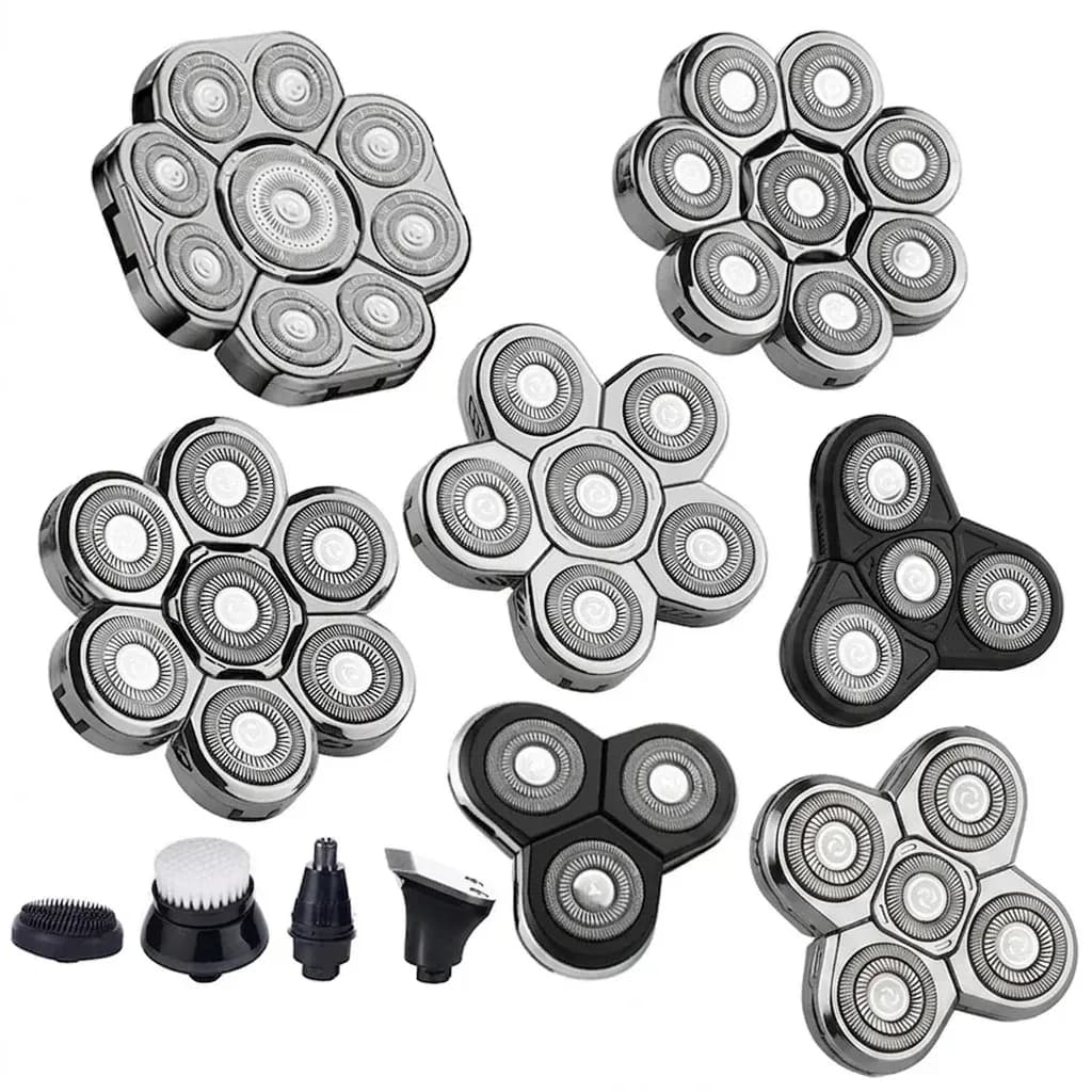 교체형 플로팅 전기면도기 헤드 5in1 호환 세트