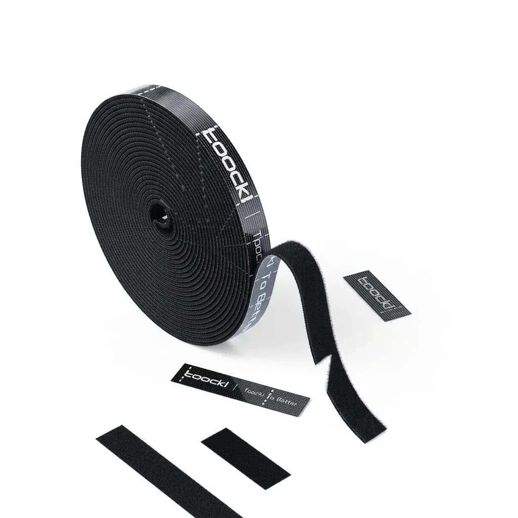 투키 10mm 찢어쓰는 케이블 정리 롤