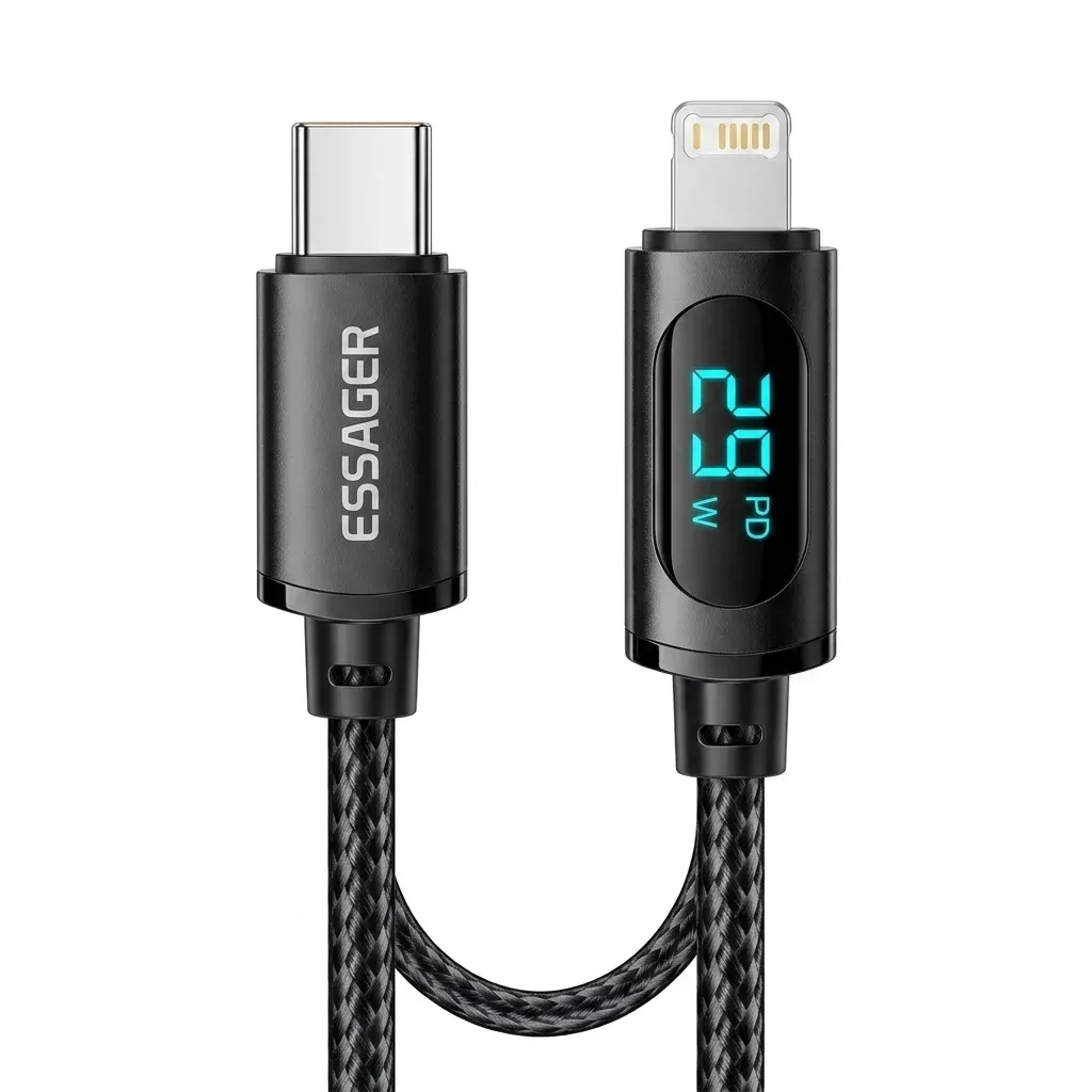 에사저 USB-C 라이트닝 고속 충전 케이블