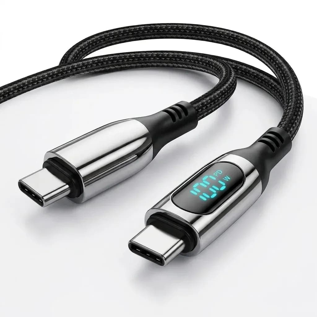 LED 표시 USB-C 고속 충전 케이블