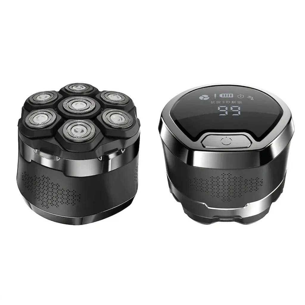 코밍돈 회전식 방수 전기면도기 스튜디오 사진