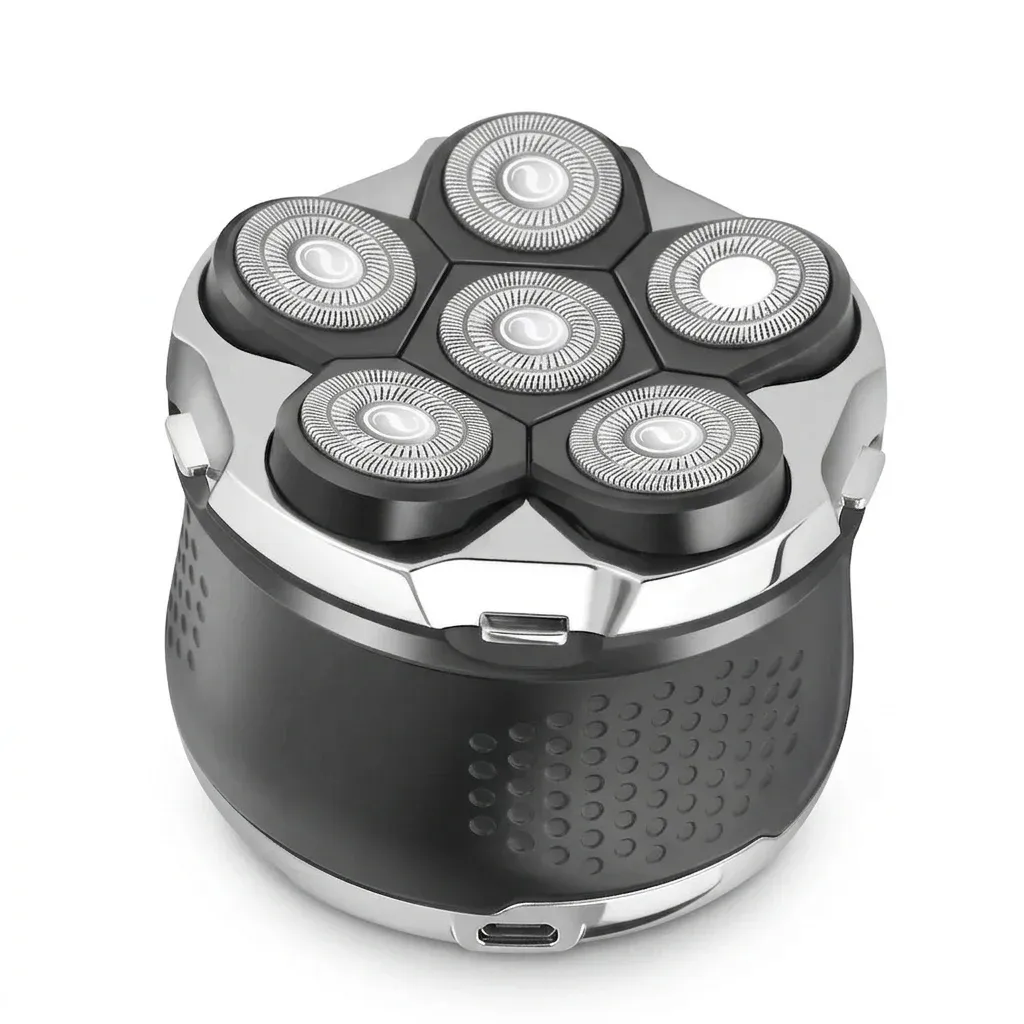 IPX8 방수 6D 플로팅 헤드 전기면도기