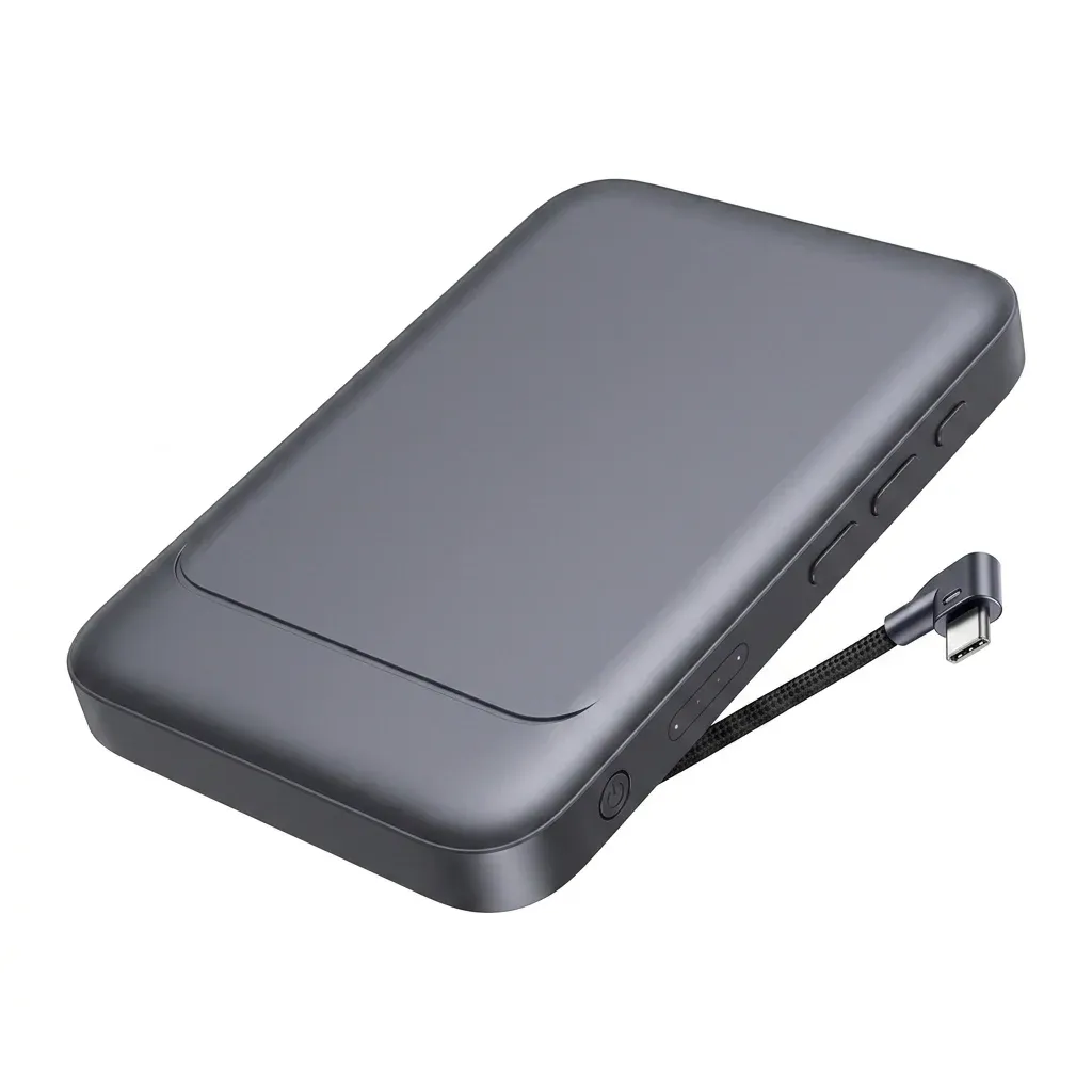 벤션 Qi2 마그네틱 보조배터리 스튜디오 이미지