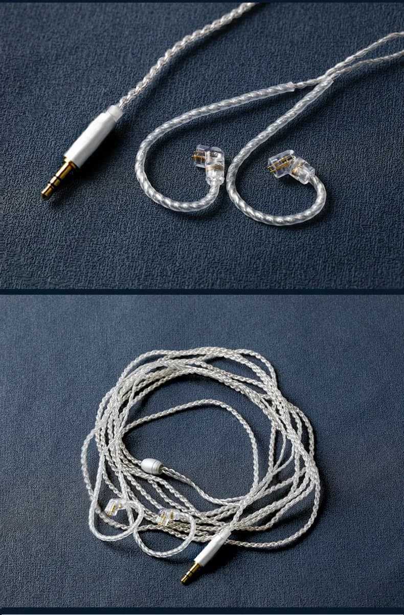 KZ 3m 은도금 헤드폰 연장 케이블