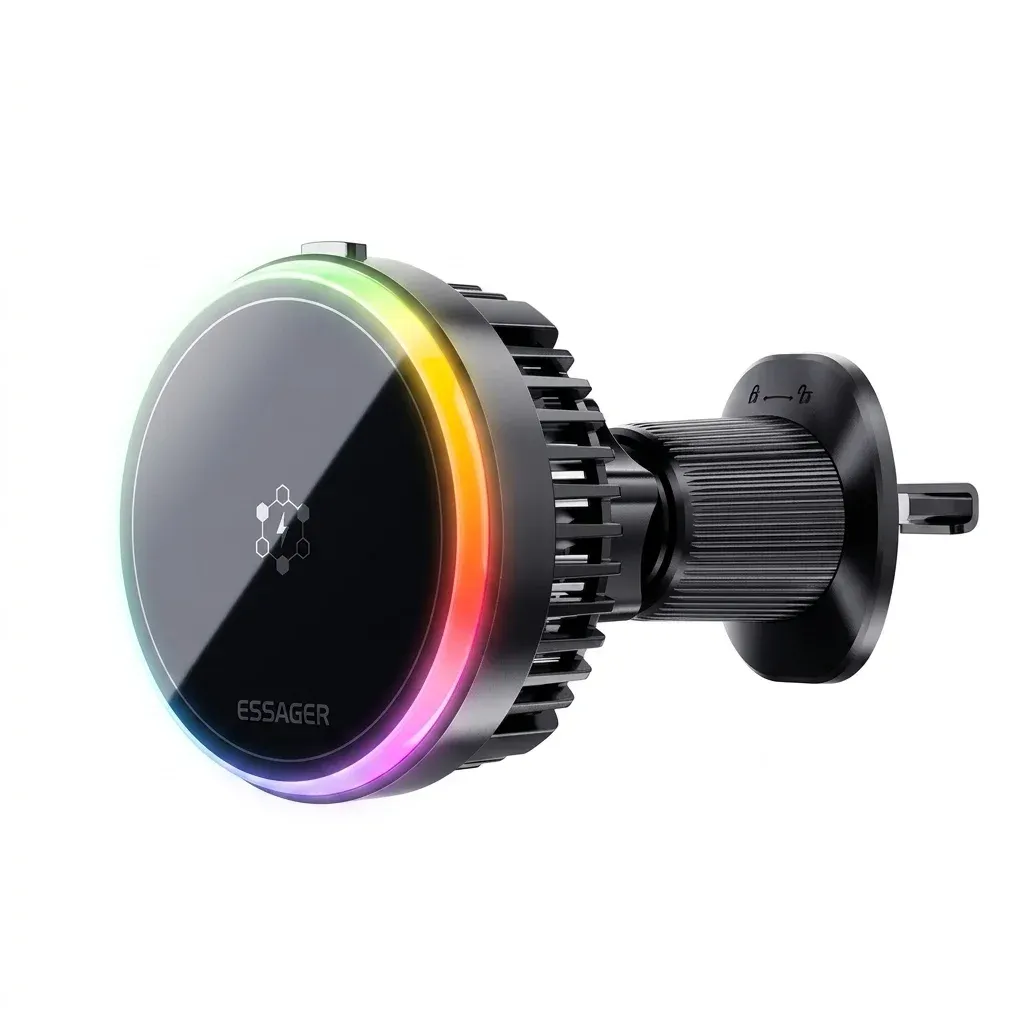 에싸거 RGB 맥세이프 차량용 충전기