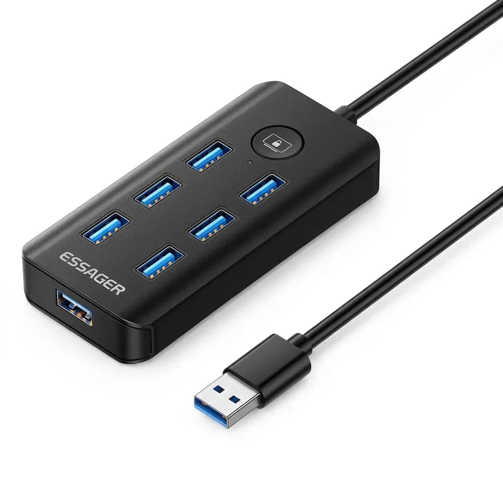 에사가 7포트 USB 3.0 허브