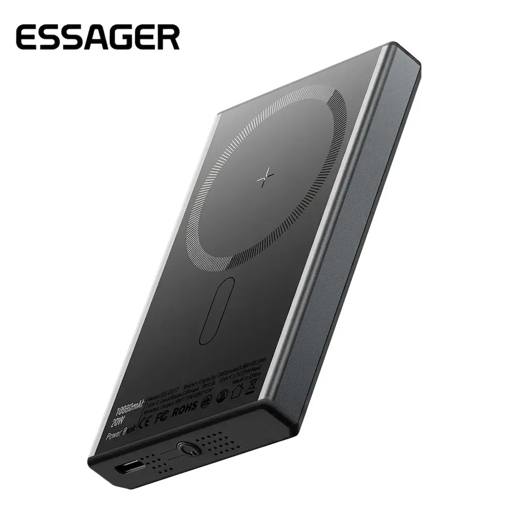 에사가 초슬림 맥세이프 무선 보조배터리