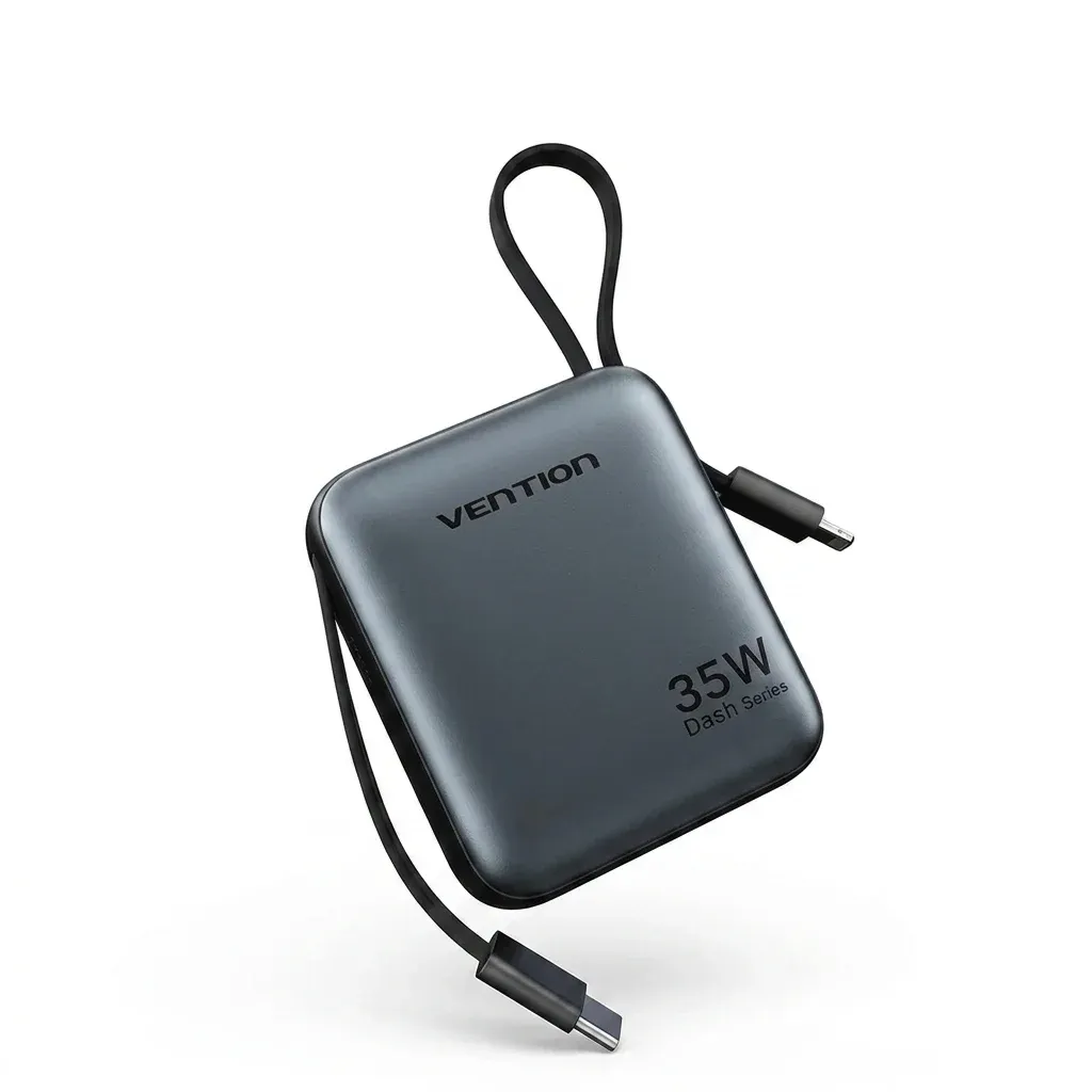 벤트션 미니 디지털 보조배터리 스튜디오컷