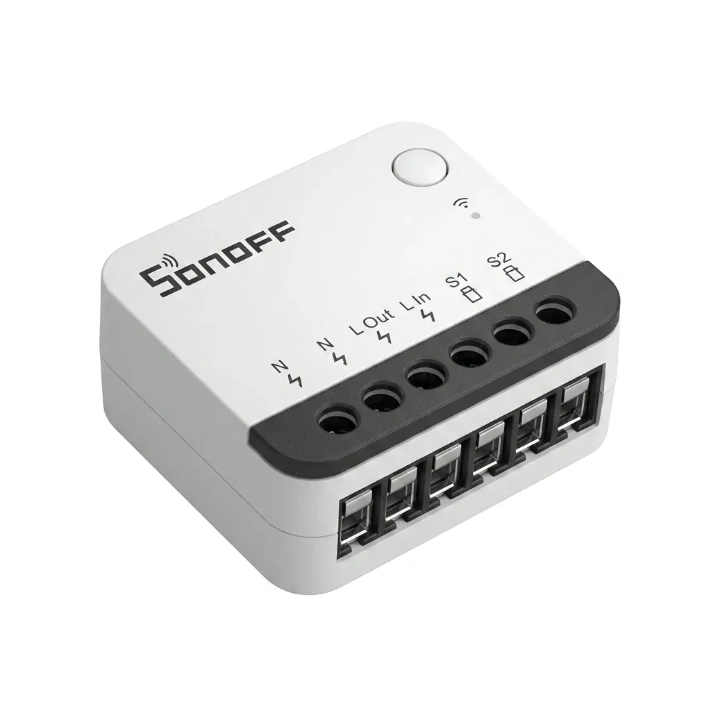 מודול ממסר חכם SONOFF ZBMINIR2 לבן