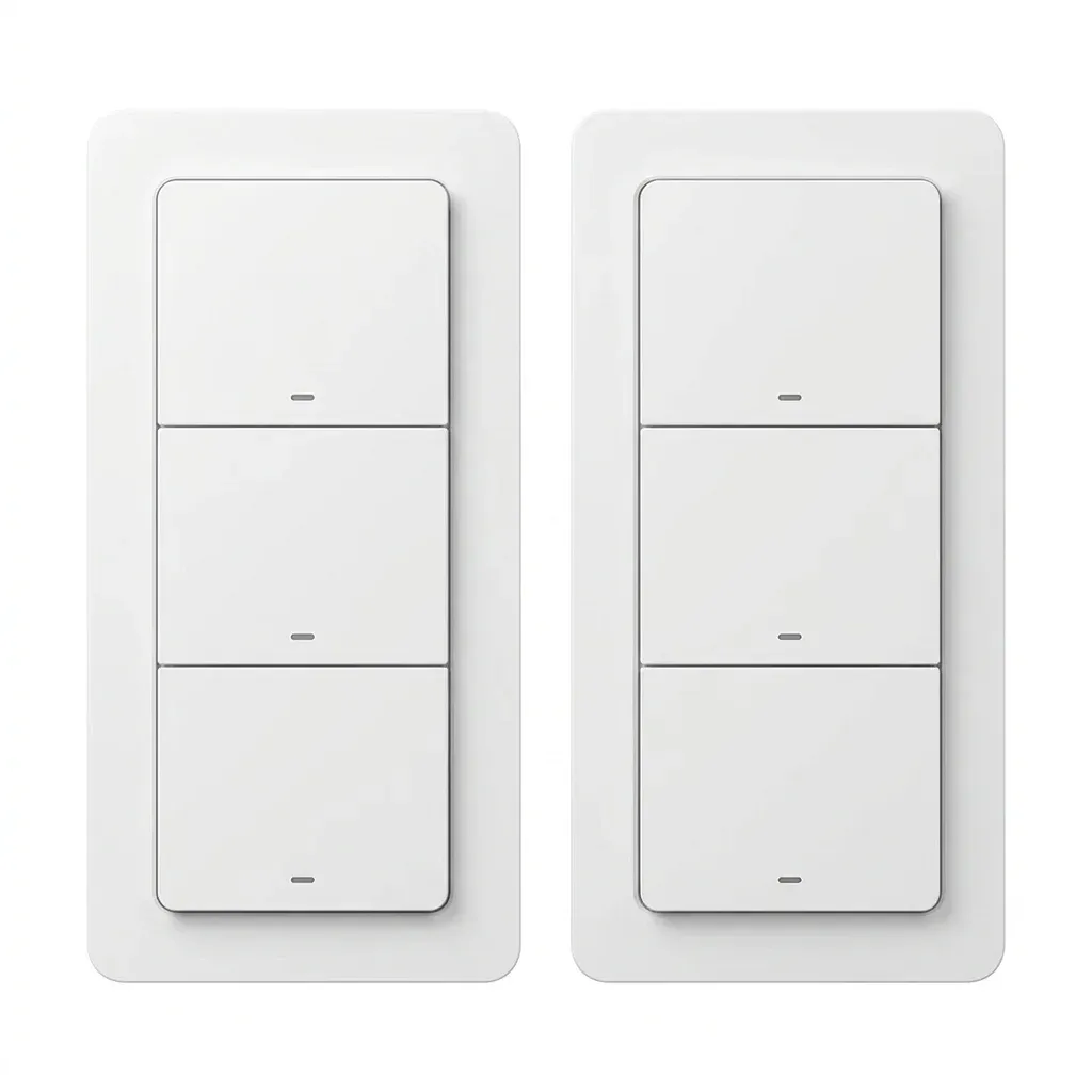 מתג קיר חכם SONOFF לבן כפול