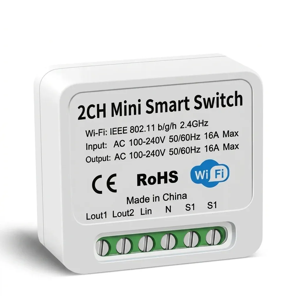 투야 와이파이 2채널 미니 스위치 모듈