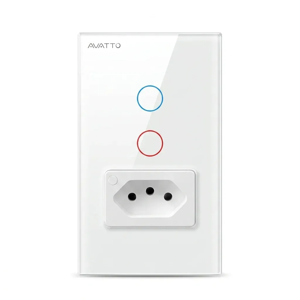 아바토 스마트 벽스위치 소켓 정면