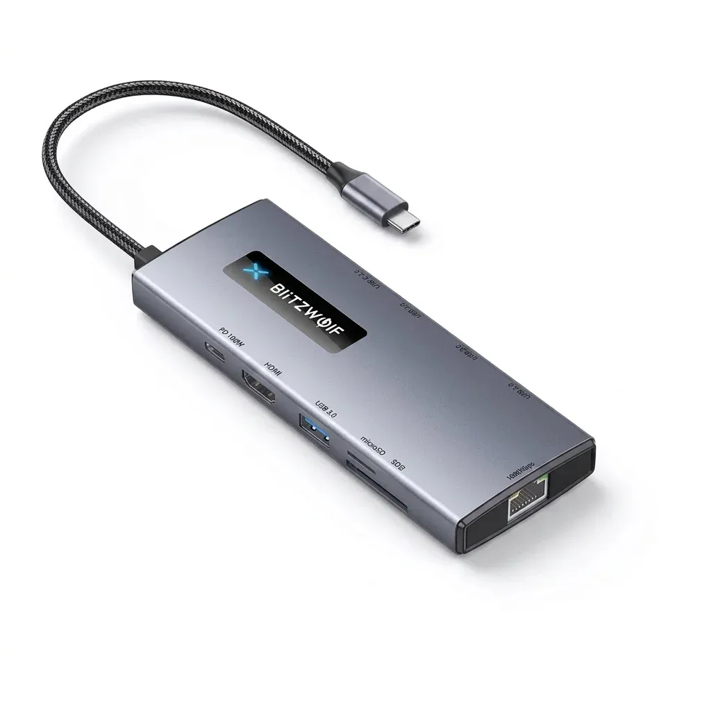 블리츠울프 10포트 C타입 멀티 허브