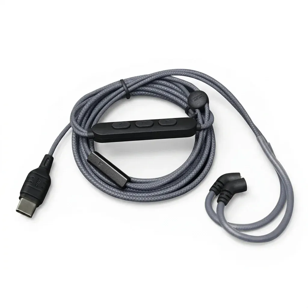 כבל אוזניות KZ JT1 עם חיבור Type-C