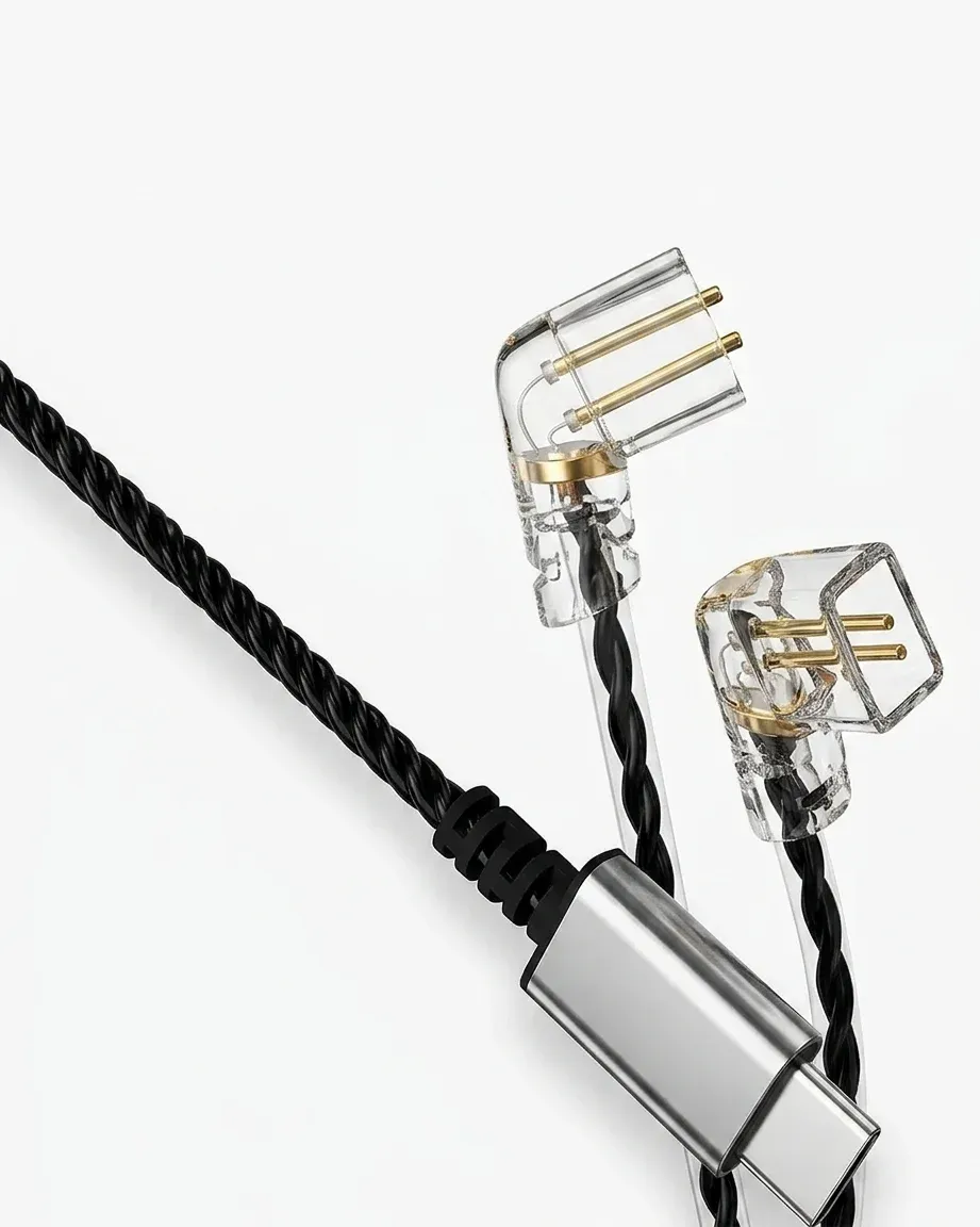 듀얼 핀 타입C 이어폰 교체 케이블