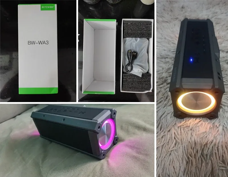 블리츠울프 100W 포터블 RGB 블루투스 스피커 WA3·WA4