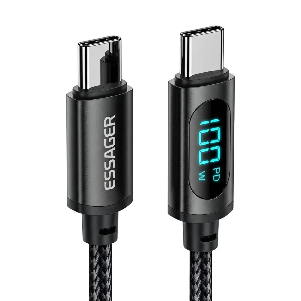에사저 USB-C PD 100W 고속 충전 케이블