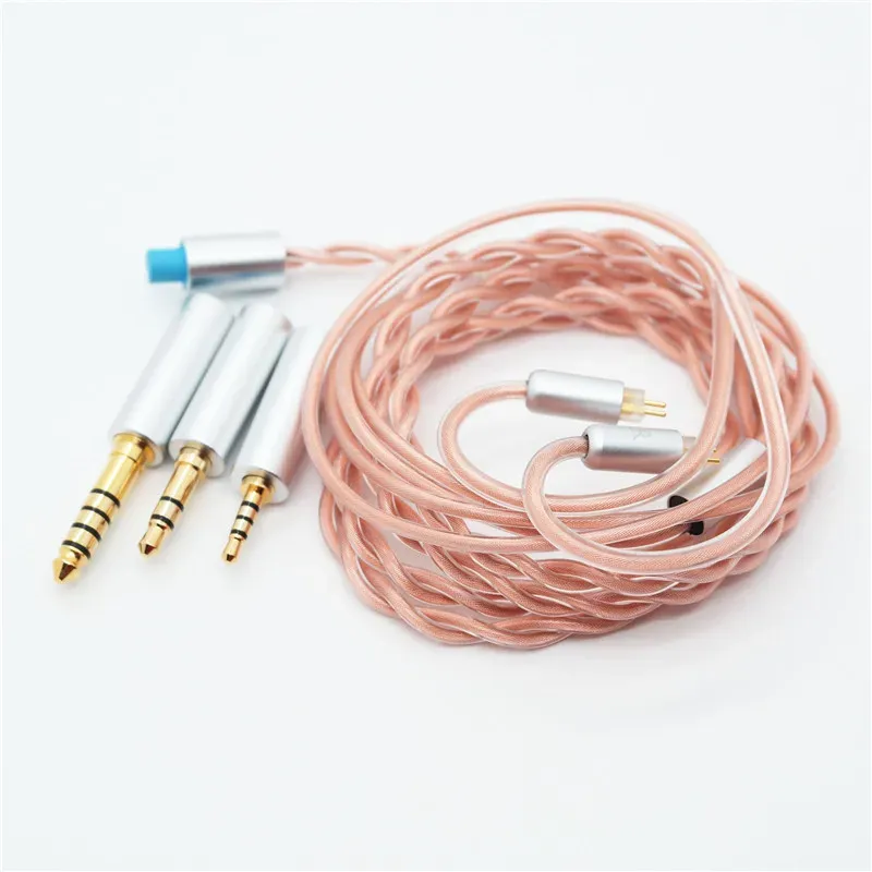 KZ 2핀 0.78 업그레이드 오디오 교체 케이블